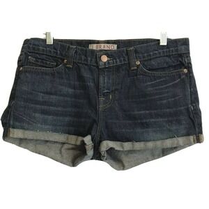 J BRAND Sz 29 Jean Shorts Dark Wash Santiago